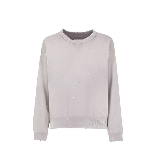 Maison Margiela Purple Cotton Sweatshirt