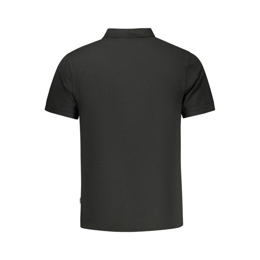 Pepe Jeans Black Cotton Men's Polo Shirt
