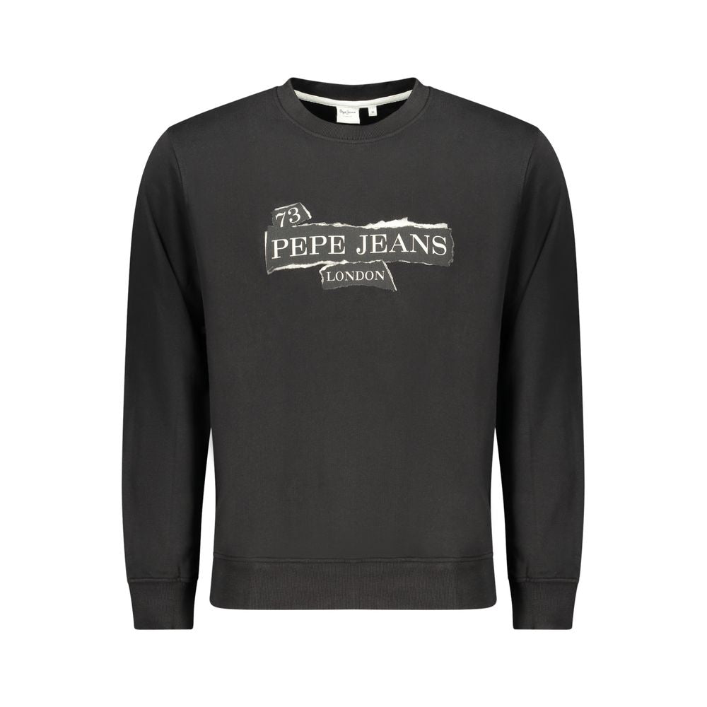 Pepe Jeans Nero Cotton Men's Sweatshirt