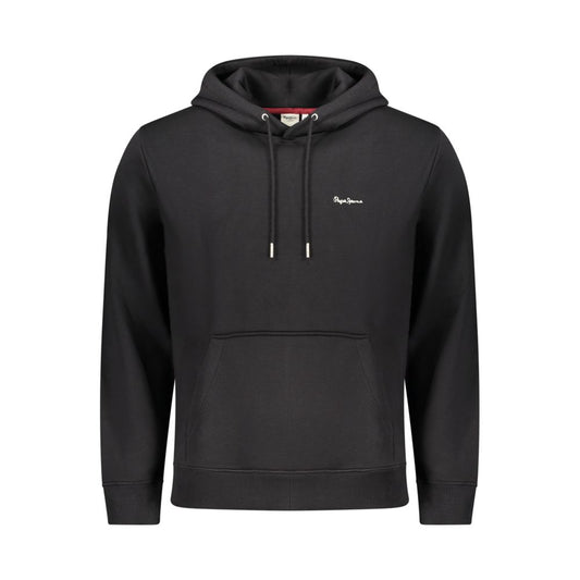 Pepe Jeans Black Polyester Men's Sweatshirt
