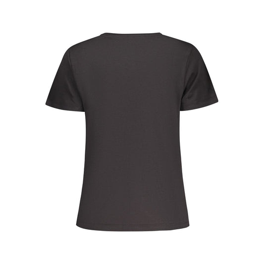 Pepe Jeans Black Cotton Women T-Shirt