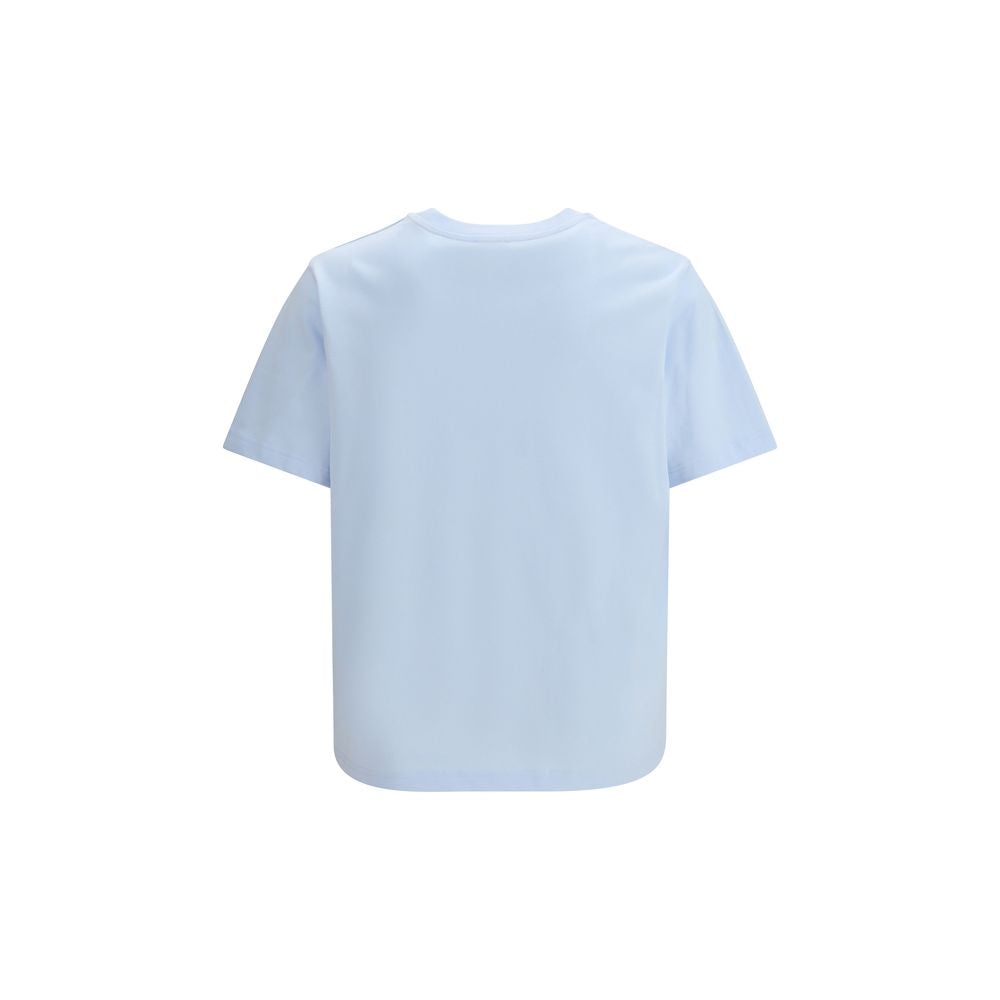 Casablanca Blue Cotton T-Shirt