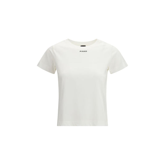 PINKO White Cotton T-Shirt
