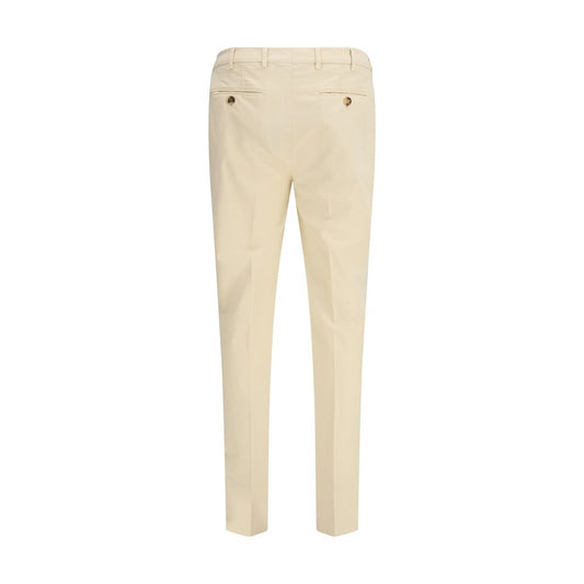 Brunello Cucinelli Beige Cotton Pants
