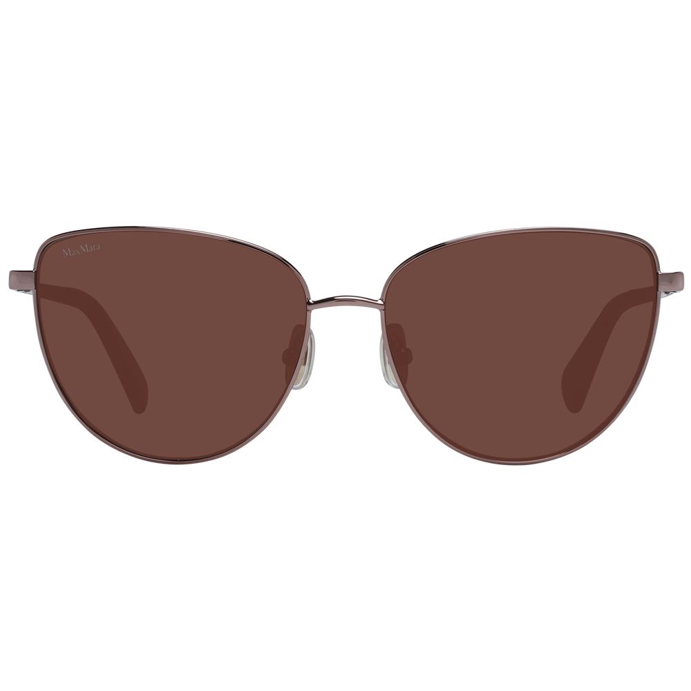 Max Mara Bronze Metal Sunglasses