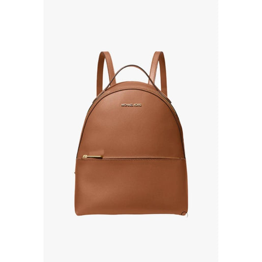 Michael Kors Brown Leather Backpack