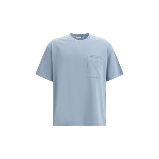 Marni Blue Cotton T-Shirt