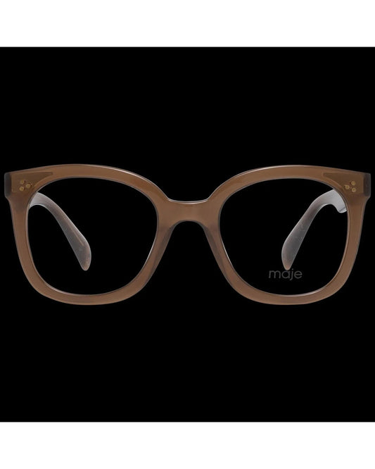 Maje Brown Plastic Glasses (Frames)