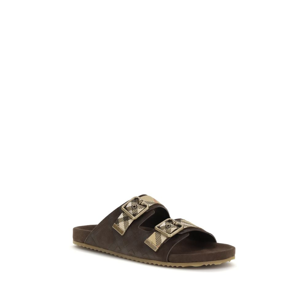 Burberry Brown Polyamide Sandals