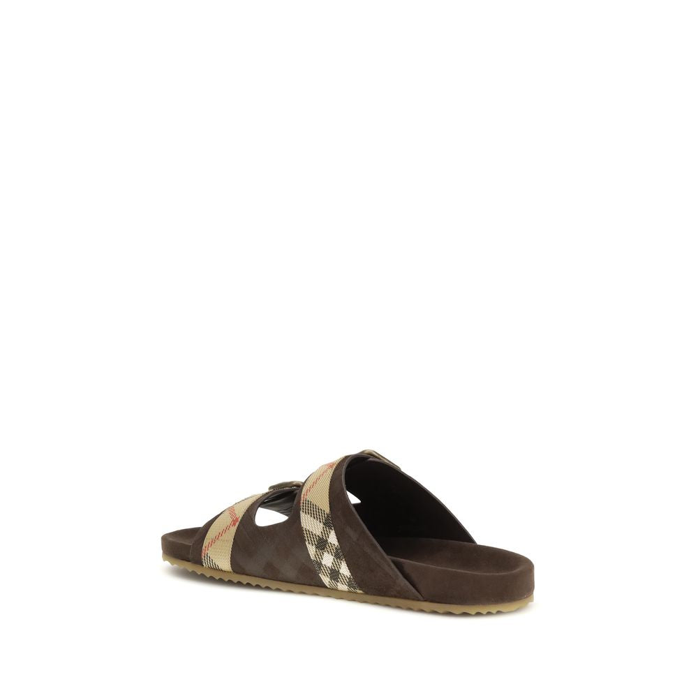 Burberry Brown Polyamide Sandals