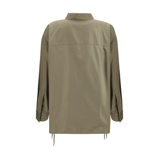 Balenciaga Beige Cotton Dress Shirt