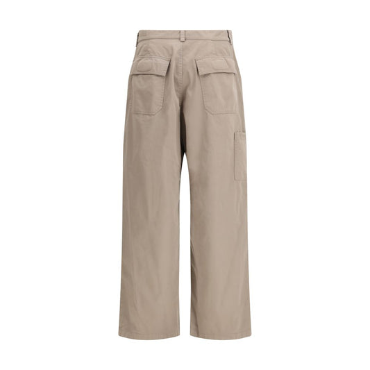 Balenciaga Beige Cotton Casual Pants
