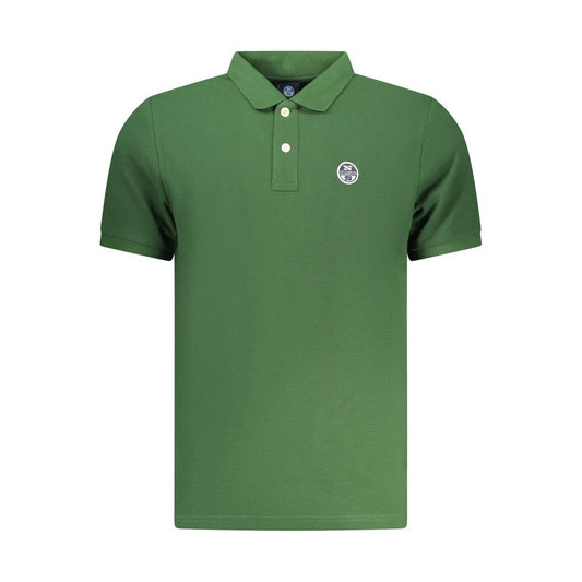 North Sails Verde Cotton Mens Polo Shirt