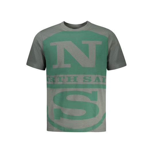 North Sails Verde Cotton Men T-Shirt