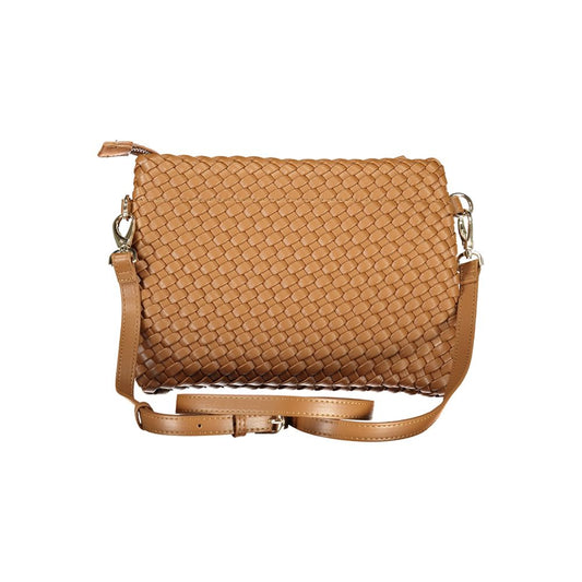 Mario Valentino Marrone Poliuretano Womens Shoulder Bag