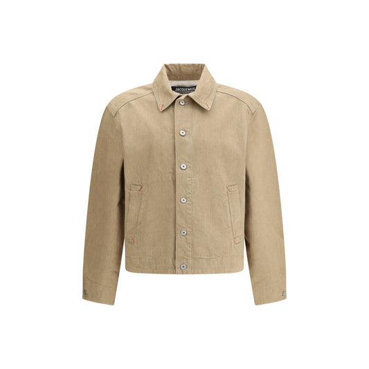Jacquemus Beige Cotton Denim Jacket