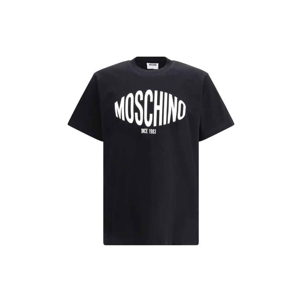 Moschino Black Cotton T-Shirt
