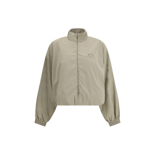 Balenciaga Beige Polyester Shell Jacket