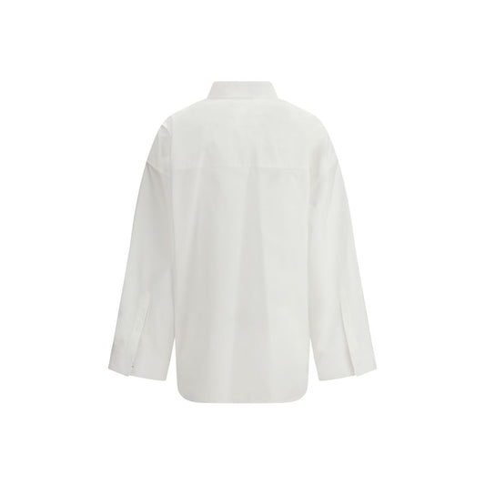 Balenciaga White Cotton Dress Shirt