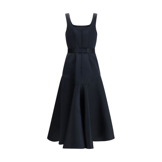 P.A.R.O.S.H. Blue Polyester Casual Dress