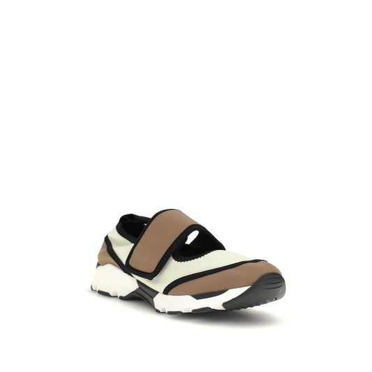 Marni Multicolor Polyamide Athletic Sneakers