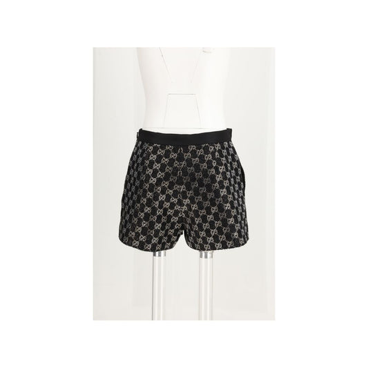 Gucci Black Viscose Shorts