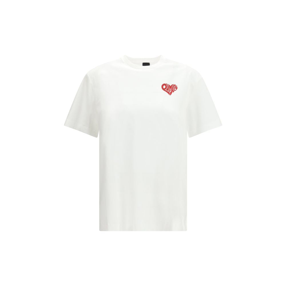 PINKO White Cotton T-Shirt
