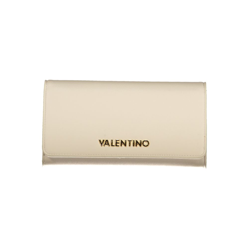 Mario Valentino Beige Polyurethane Women Wallet