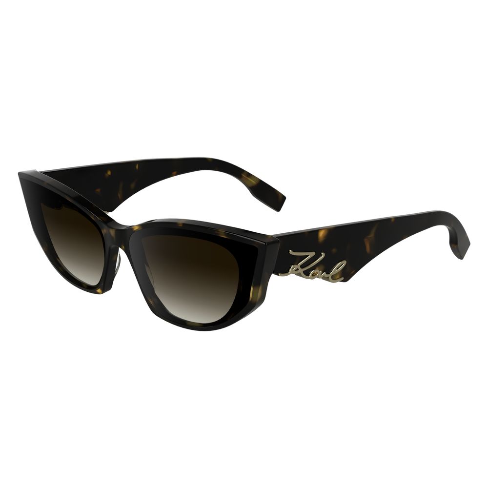 Karl Lagerfeld Black Acetate Sunglasses