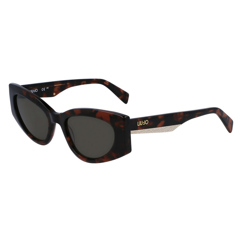 Liu Jo Brown Acetate Sunglasses
