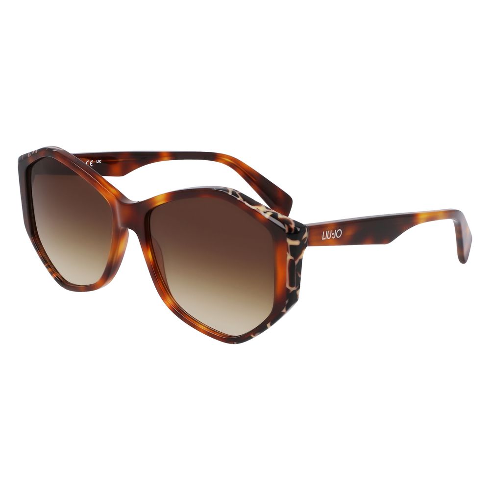 Liu Jo Brown Acetate Sunglasses