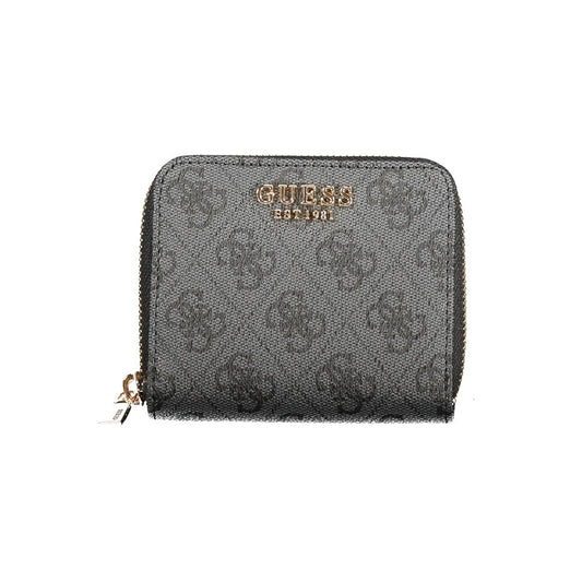 Guess Jeans Black Polyethylene Women Wallet