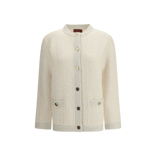 Gucci Beige Wool Cardigan