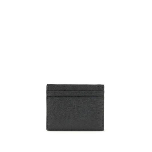 Valentino Garavani Black Calf Leather Bos Taurus Wallet