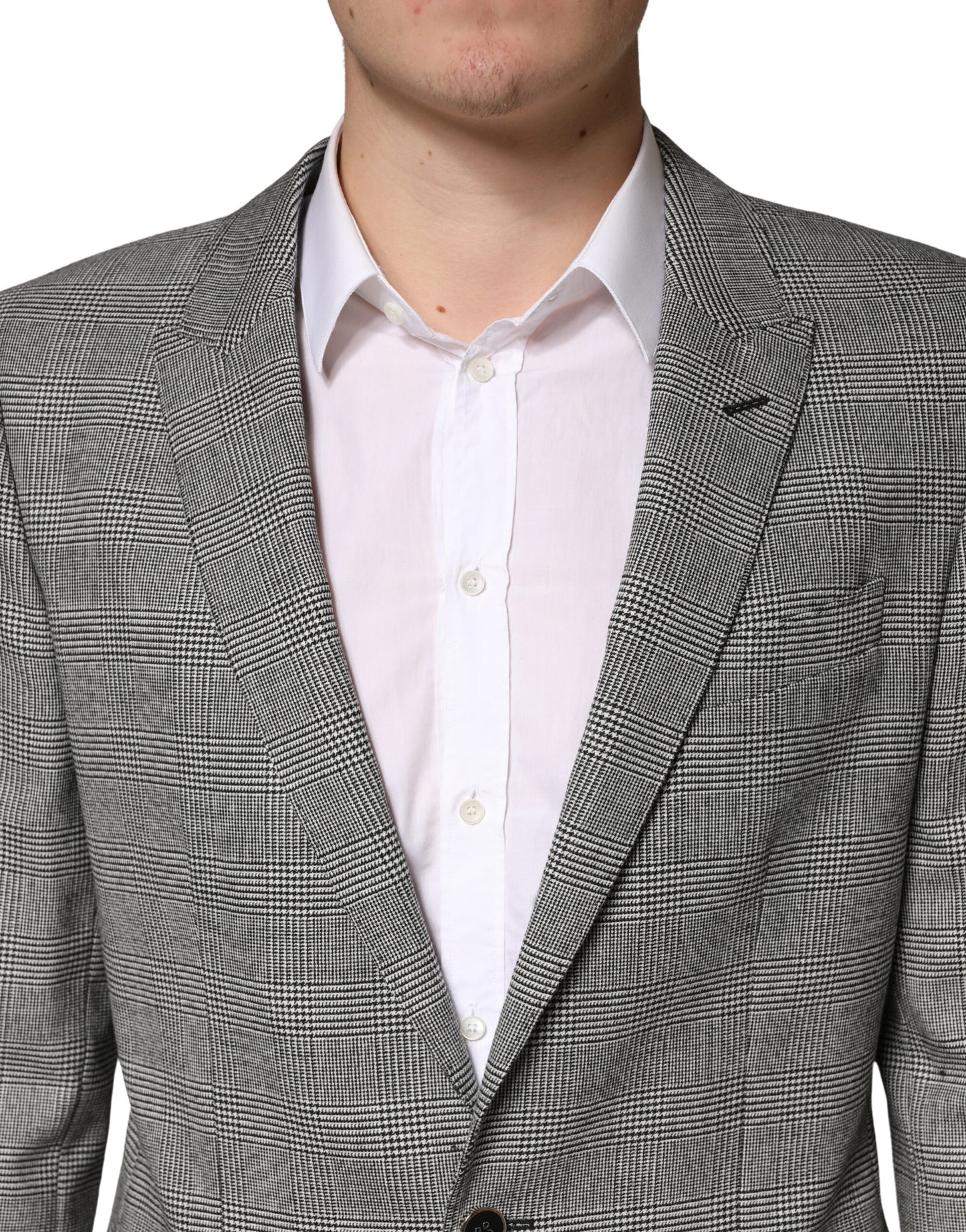 Dolce & Gabbana Gray MARTINI Single Breasted Formal 2PC Suit