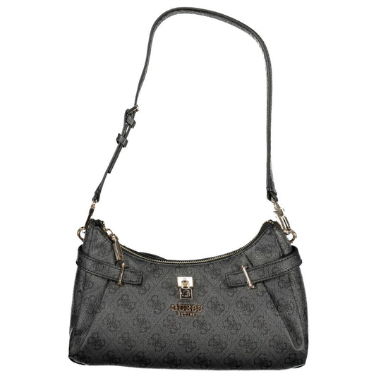 Guess Jeans Nero Polyurethane Women Handbag