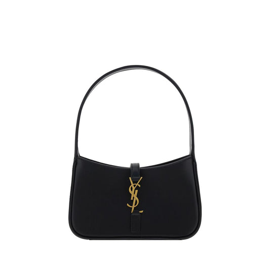 Saint Laurent Black Calf Leather Bos Taurus Shoulder Bag