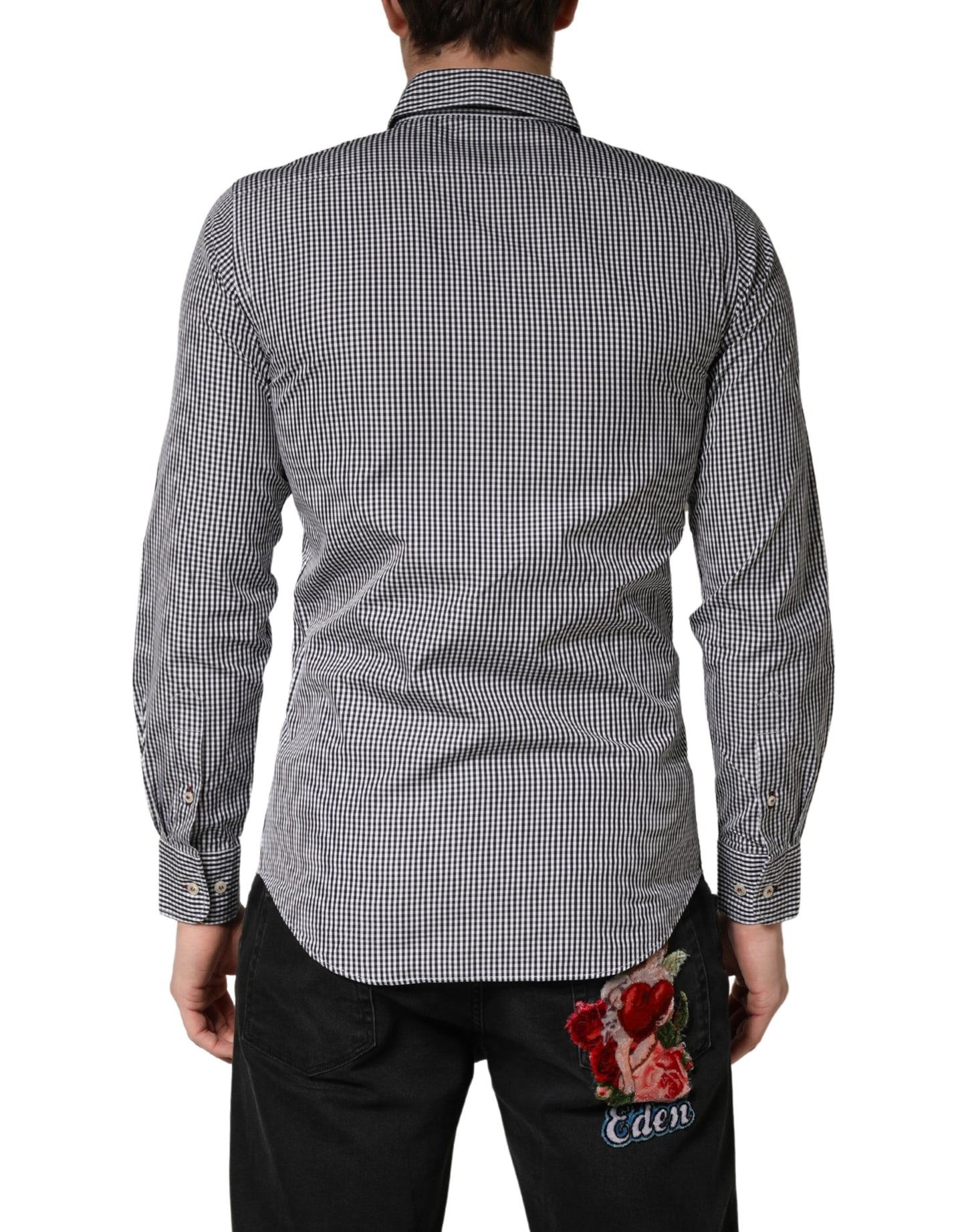 Paul & Shark Gray Cotton Long Sleeves Button Down Dress Shirt