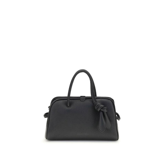 Jacquemus Black Calf Leather Bos Taurus Handbag