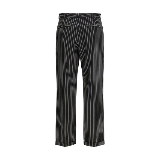 Tom Ford Black Wool Casual Pants
