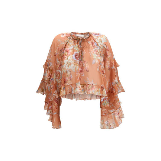 Zimmermann Multicolor Cotton Blouse