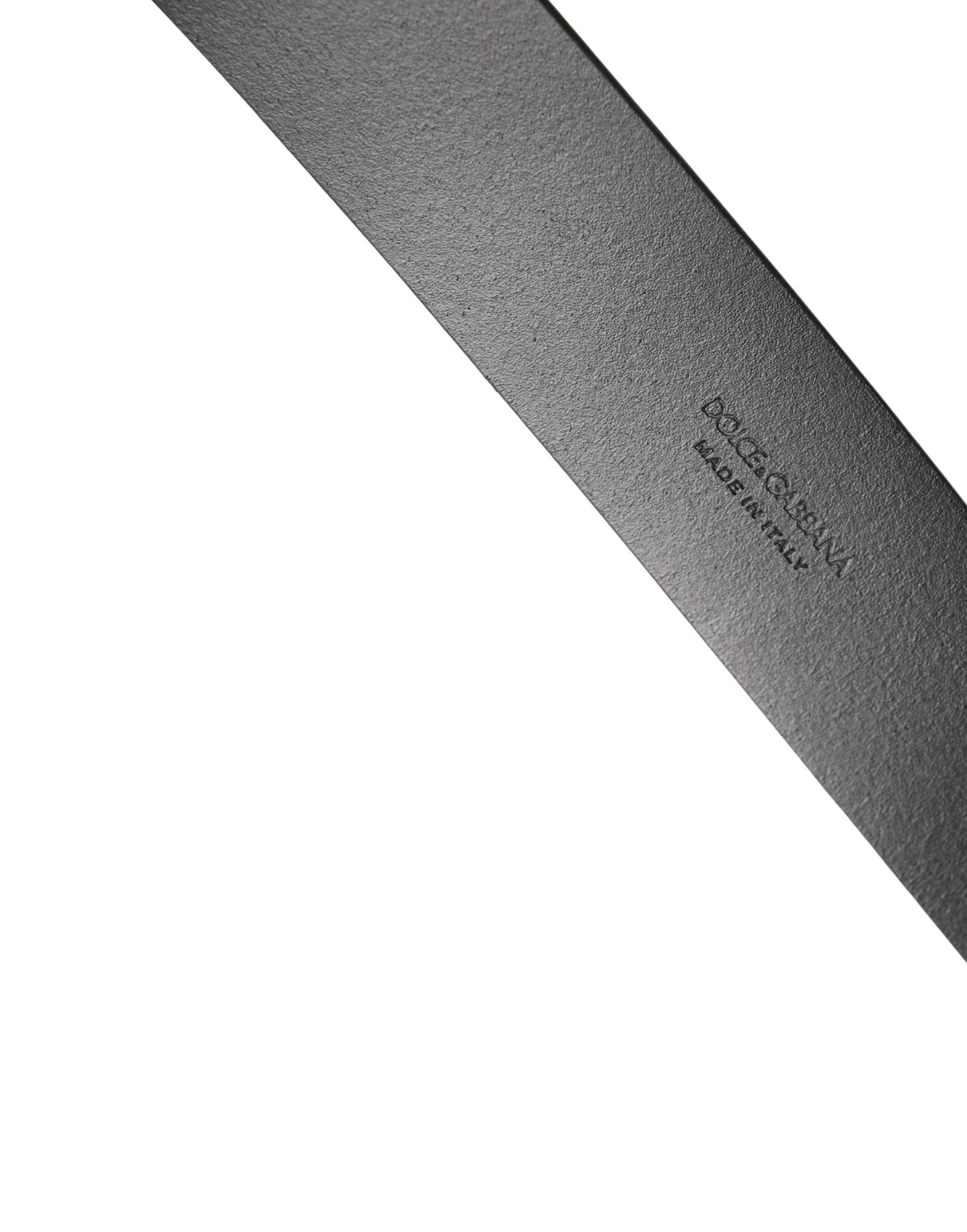 Dolce & Gabbana Men Brown Classic Leather Metal Buckle Belt