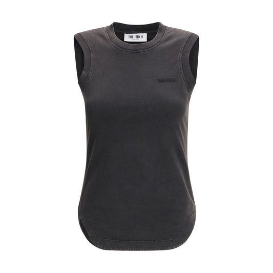 The Attico Black Cotton Top