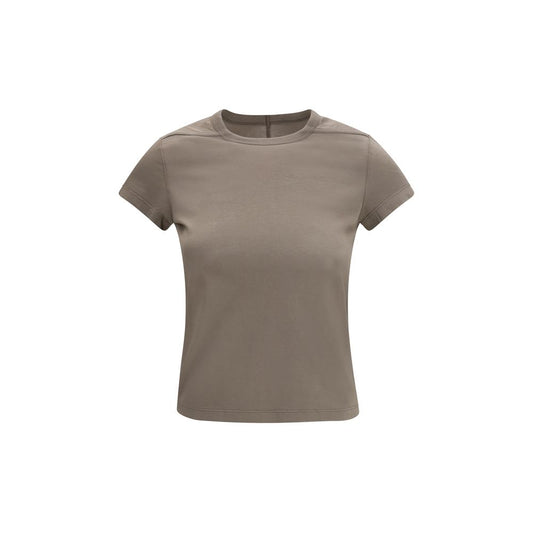 Rick Owens Brown Cotton T-Shirt