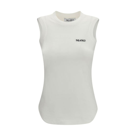 The Attico White Cotton Top