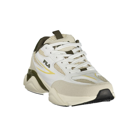 Fila Bianco Polyester Mens Sneaker