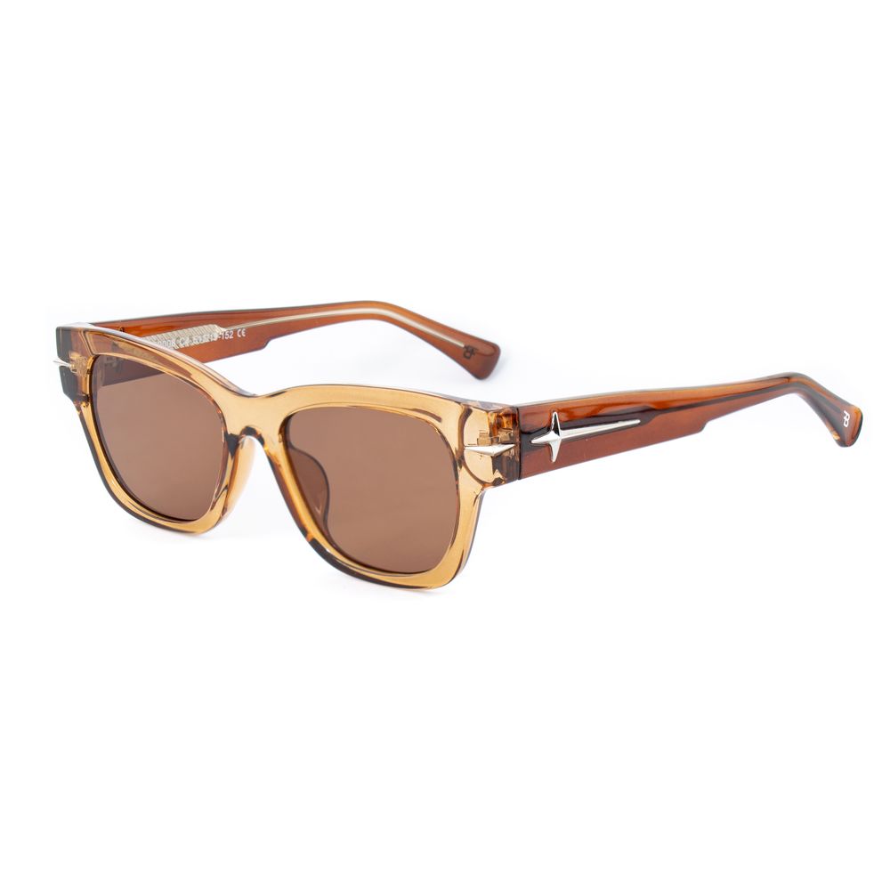Bobroff Brown Acetate Sunglasses