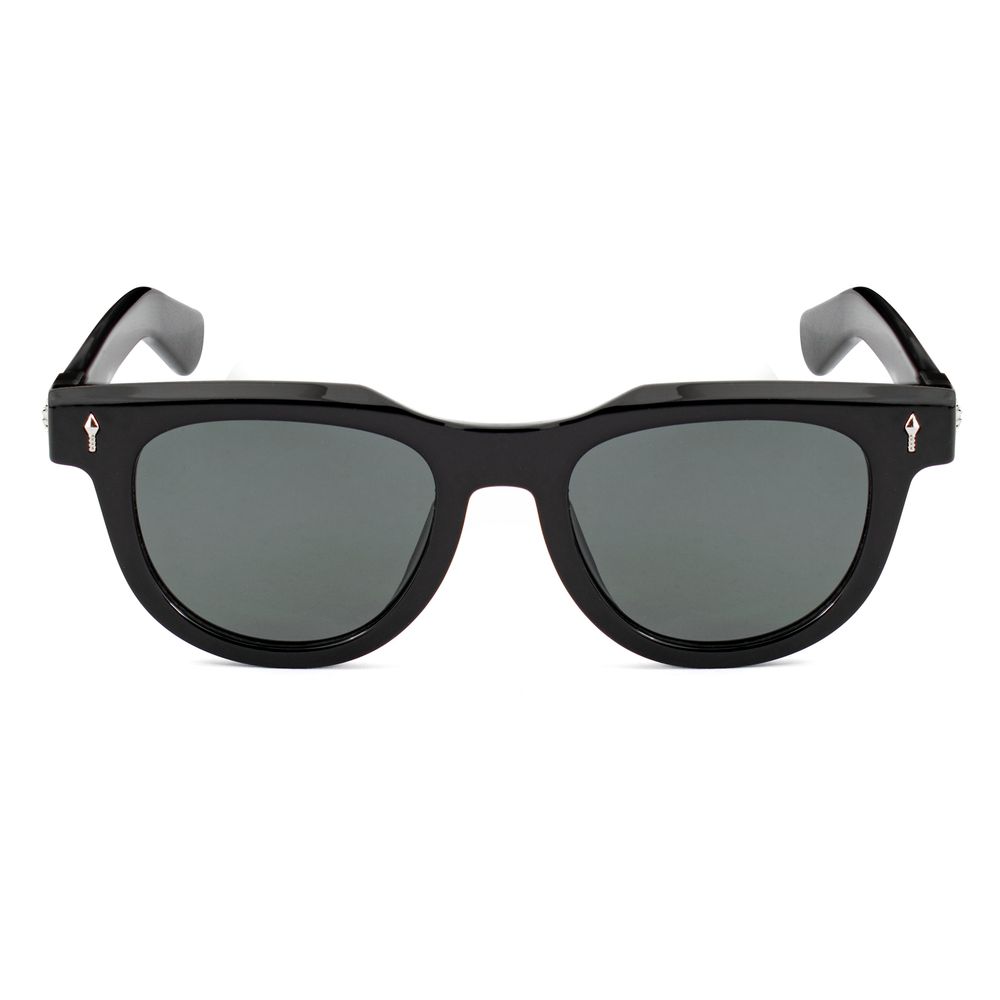 Bobroff Black Acetate Sunglasses