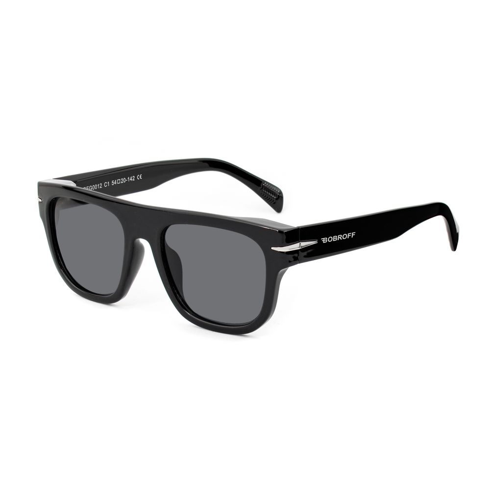 Bobroff Black Acetate Sunglasses