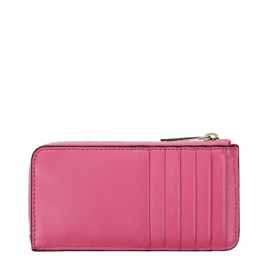 Jimmy Choo Pink Leather Wallet